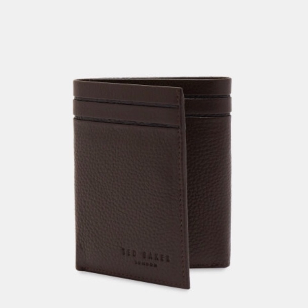 Ted Baker London Hallam Leather tri-fold wallet